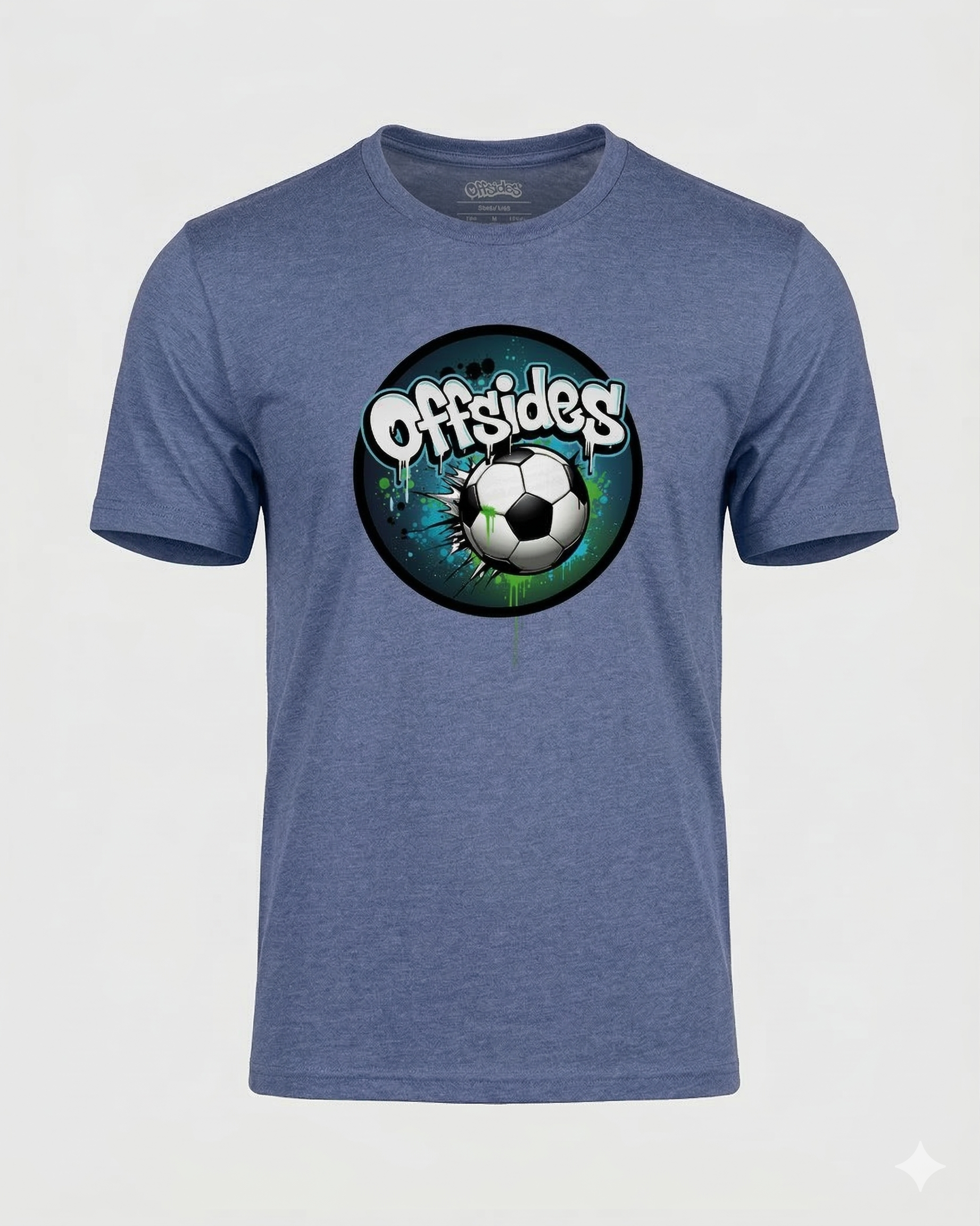 Offsides Soccer T-Shirt Royal (Adult)